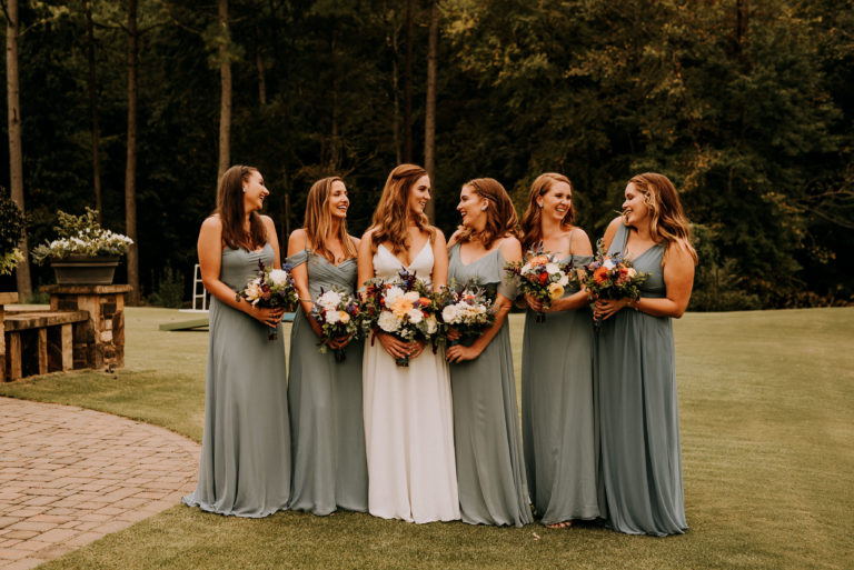 Fiona and Bridesmaids